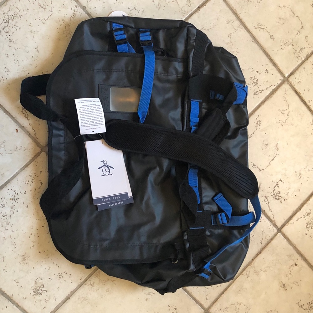 Original Penguin Waterproof Duffle Bag